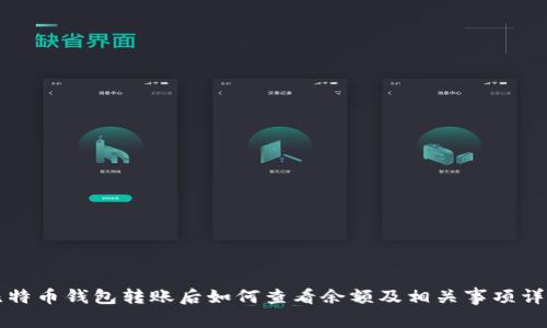 比特币钱包转账后如何查看余额及相关事项详解
