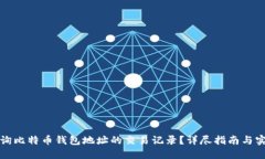 如何查询比特币钱包地址的交易记录？详尽指南